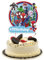 Spiderman Cake Topper 4th for Boys,Kids Birthday Cake Decorations,Superhero Cartoon Theme Cake Cupcake Topper Spidermen Happy 4th Birthday Cake Toppers for Kids,Boy,Spider 4th Party Cake Decorations