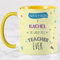 Wanapix | Tazza Maestra Personalizzata | Regalo Maestre Fine Anno | Tazza Colazione | 325 ml | Idee Regalo Insegnanti | Certificate of excellence