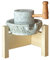 HOMEDEK Mini Hause Kaffee Bohnen Maschine Retro Hand Kaffee KöRner GewüRze NatüRliche Kleine SteinmüHle Retro Ornamente