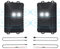 2 Stk. Marderschreck Ultraschall mit LED Blitzlicht Marder-Frei für 40-60m² Marderabwehr Batteriebetrieben / USB / Anschluss Autobatterie Marderschutz für KFZ, Motorraum, Dachboden, Haus, Garten, Auto