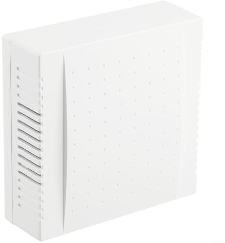 Yuanpgky Campanello per porta dell'hotel 220 V cablato Din Don 108 x 108 x 36 mm, per case, uffici, hotel, ville