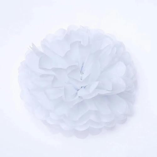 5 teile/los 6 ''Papier Pompons Hochzeit Dekorative Papier Blumen Ball String Geburtstag Party Dekoration Pom Poms-F01