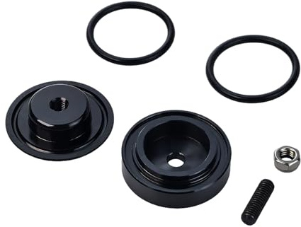 Heckklappe Glasstopfen Abdeckung, Zierschraube Heckscheibenwischer Wischerabdeckung für Auto 40mm Lochstopfen, Wischer Stopfen Kappe Stecker Tüllenkappen Heckscheibenwischer Passend für CRX (Schwarz)