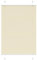 vidaXL Plissee Creme 95x100 cm Stoffbreite 94,4 cm Polyester, Faltrollo, Klemmfix, Plisseerollo, Jalousie, Rollo, Plisseerollo für Fenster