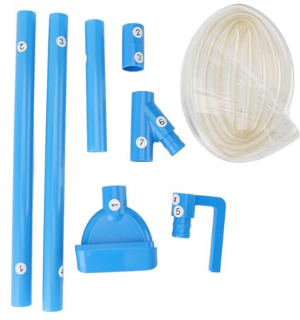 QERLONG Aspirapolvere Portatile Senza Fili per Piscina, Ricaricabile, Aspirazione Potente, Facile da Usare, Pulitore Portatile per Spa e Vasche Idromassaggio, Ideale per Piccole