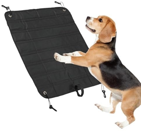 LearnLyrics Stoßstangenschutzmatte, faltbar, stoßfest, wasserdicht, für, Hunde und große Fahrzeuge