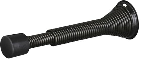 XIAOQENAN Adjustable Length Spring Door Stops Wall Protections with Rubber Tip Spring Door Stoppers Simple Installs