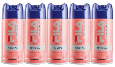 Natural Woman| Deodorant Spray - Pflegende Frische für Sports und Streetwear-Fans | 5er Pack
