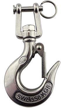 ZPFDSG Wirbellasthaken 5 stück Pro Los 3/16 Zoll 304 Edelstahl Haken Amerikanischen Klaue Heben Fracht Haken Gute Qualität Hoist Haken Greifer