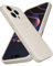 X-level Cover per iPhone 15 Pro Max, Custodia Protezione in Morbida Silicone TPU Ultra Sottile e Anti-Graffio Cover Ultra Slim per iPhone 15 Pro Max Anti Scivolo, Beige