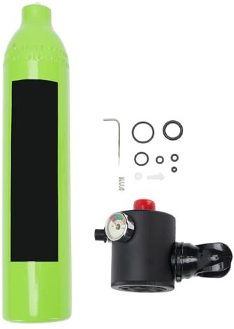 Tanque de Buceo Mini de 0,5 litros, Tanque de Buceo de Buceo de Buceo portátil pequeño Tanque de Buceo para la respiración submarina para el Kit de Buceo en Familia, Fiesta y Viaje