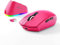 MAMBASNAKE x Attack Shark G3PRO Souris de Jeu avec Station d'accueil Magnétique, BT/2.4G sans Fil/Filaire, Capteur PixArt PAW3311, 59g Légère, 25000 DPI Lightspeed Gamer Souris, PC/Mac-Rouge Baies