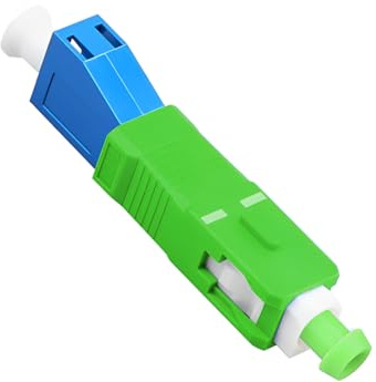 Elfcam® Simplex Glasfaseradapter, Einzelmodus, SC/APC Stecker auf LC/UPC Buchse, 1 Stück
