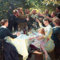 1art1 Peter Severen Kroyer Poster Hip, Hip, Hurra! Künstlerfest In Skagen, 1888 Kunstdruck Bild 70x70 cm