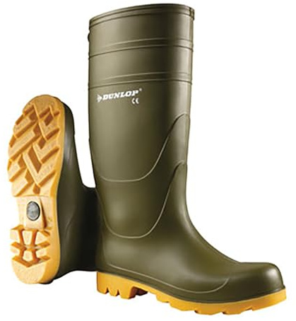 Dunlop Universal PVC Welly/Mens Boots (10 UK) (Green)