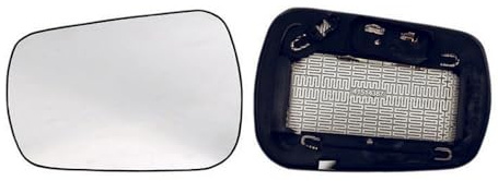 Alkar 6431387 Außen Beheizte Spiegel konvex Glas mit Halter, | Kompatibel mit: FORD FIESTA V, FIESTA V Van, FUSION