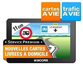 Snooper CC 2400 GPS Eléments Dédiés à la Navigation Embarquée Europe Fixe, 16:9
