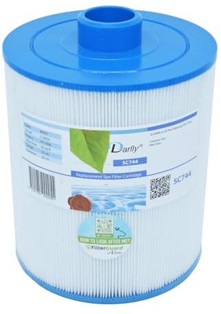 Darlly SC744 Hot Tub Filter Replaces Unicel C-8450, Pleatco PCS50N, Darlly 80501, and Magnum CO50