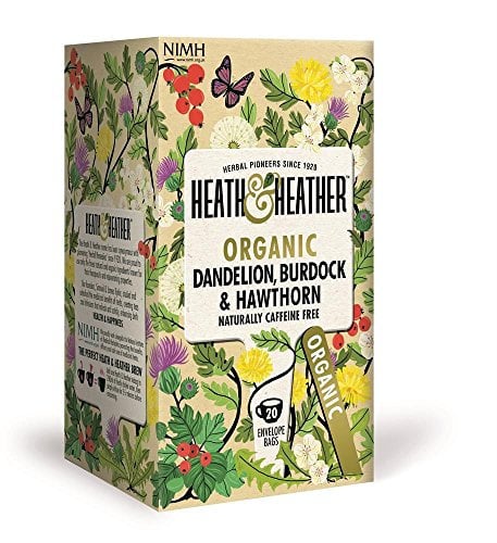 (10 PACK) - Heath And Heather - Dandelion Burdock & Hawthorn | 20 Bag | 10 PACK BUNDLE