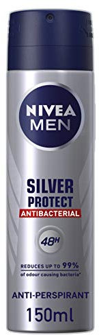 Nivea Men Silver Protect Dynamic Power 48h Anti-Perspirant Deodorant Spray, 150ml