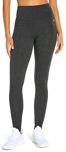 Marika Women's Carrie Tummy Control Legging, Heather Charcoal, Small