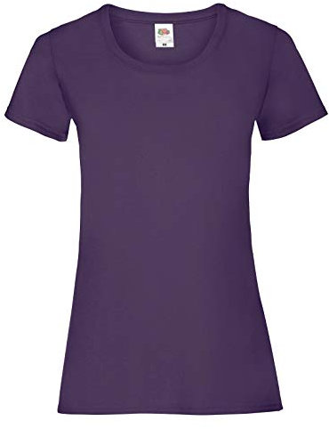 Fruit of the Loom Valueweight 5 Pack, T-Shirt Donna, Viola (Purple PE), M