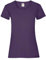 Fruit of the Loom Valueweight 5 Pack, T-Shirt Donna, Viola (Purple PE), M