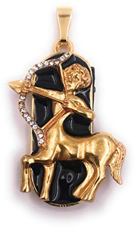 H-Customs Zodiac Sagittarius Pendentif Clé USB Flash Drive 64Go