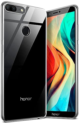 moex für Huawei Honor 9 Lite Hülle Durchsichtig, Silikon Handyhülle Transparent, Clear Case Ultra Slim, Backcover Schutzhülle Dünn, Silikonhülle Minimalistisch, Aero Case, Klar