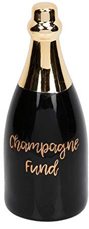 Brewmaster Champagne Bottle Money Box