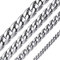 ChainsHouse 12mm Breit 20 inch Edelstahl Halskette Herren kubanischekette Herren Schmuck mit Schmuckbeutel Vater/Großevater/Bruder