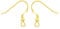 NaturSchatulle Ohrringe Ohrhaken Rohlinge Gold 100% Sterling Silber 925 I 25 Paar DIY Ohrhänger Schmuck Selber Basteln Fischhaken Schmuckherstellung