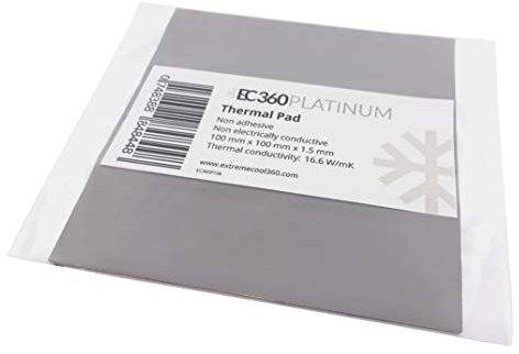 EC360® PLATINUM 16,6W/mK Wärmeleitpad (100 x 100 x 1,5 mm)