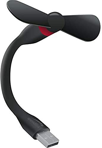 AERO MINI USB Fan, black-red