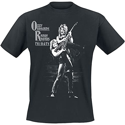 Ozzy Osbourne Tribute Tee Unisex T-Shirt schwarz L 100% Baumwolle Band-Merch, Bands, Horror