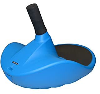 UINCLU AlpenGaudi Alpen Rodel Zipfelbob, Blau, Kunststoff, 100 kg belastbar, für Kind und Erwachsener, 1-2 Personen