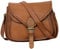 Dhk Devil Hunter Killer 25,4 cm Leder-Geldbörse Damen Schultertasche Crossbody Satchel Damen Tote Reisegeldbörse Echtes Leder (bräunen)