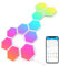 Govee Glide Hexa Panels, Smart Hexagon LED Wall Lights Wi-Fi RGBIC, 6 Music Sync Modes, 40 Scene Modes, Work with Alexa & Google Assistant for Living Room, 10 Packs