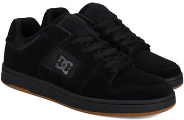 DC Shoes Manteca - Leather Shoes for Men - Lederschuhe - Männer - Schwarz