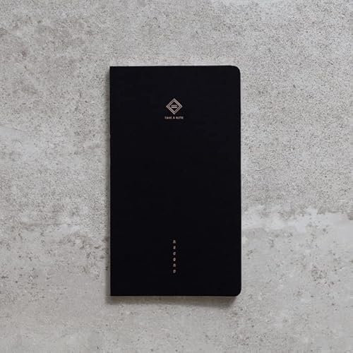 TAKE A NOTE Record Master Smart Grid Notizbuch – 160 nummerierte Seiten mit 68 g/m² Tomoe River Papier