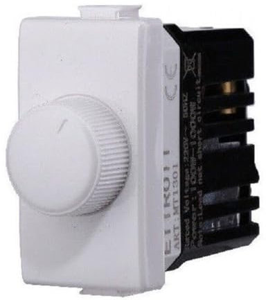 OISE ART STORE Trade Shop - Serie Bticino Frutti Matix Compatibile Presa Schuko LAN Pulsante Deviatore USB - Dimmer