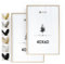 Heimlich® 2x Bilderrahmen 40x60 cm Eiche Rahmen 2-Pack | Dokumentenrahmen 40x60 cm Groß Collage | Holzrahmen Holz-Bilderrahmen Echtholz | Picture Frame 40x60 Fotorahmen zum Aufhängen