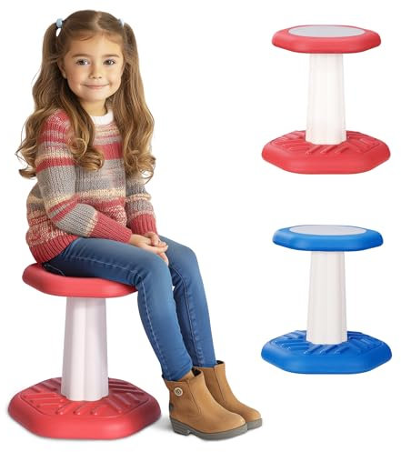 Navaris Twist Wobble Stool red