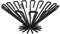 MYWIRE® Premium Obstschale aus Metall „GUSEN“ (GUSEN 2 Graphitschwarz)