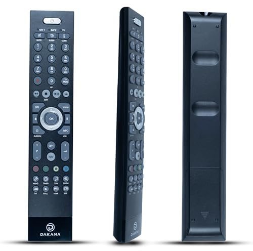 Dakana Fernbedienung für Technisat Receiver (passend zu ISIO-Digitalreceivern und ISIO-TV-Geräten von TechniSat)