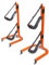 Lomo Floor Standing 2 Kayak Stand Rack - Orange