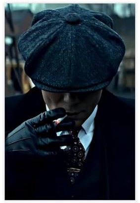 efhavce Tommy Shelby Poster auf Leinwand, Schlafzimmer, Dekoration, Landschaft, Büro, Raumdekoration, Geschenk, 20 x 30 cm