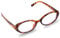 Fogcays Oval Blue Light Glasses for Women, Retro Blue Light Blocking Glasses Small Cat Eye Eyeglasses Anti Fatigue Ladies Reading Glasses for Computer Gaming Texting, Anti Eyes Strain Headache