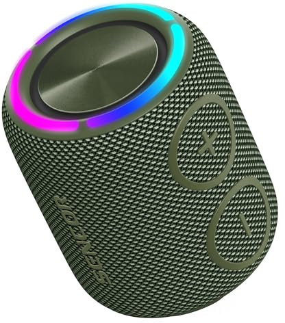 SENCOR Sirius 2 Mini Enceinte Bluetooth Portable, 16W, IPX7 Étanche, TWS, LED, 7h Autonomie, 420g