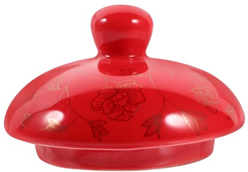 Warmhm Couvercle De Tasse À Thé En Céramique Couvercle De Rechange Pour Théière Accessoire Pour Tasse À Thé Et Bouilloire Pour Maison Fête Et Camping 3.07 in